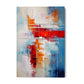 Quadro Stampa su Tela Incontro rosso - CupidoDesign