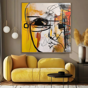 Quadro Stampa su Tela Indefinito Astratto - CupidoDesign