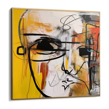 Quadro Stampa su Tela Indefinito Astratto - CupidoDesign
