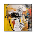 Quadro Stampa su Tela Indefinito Astratto - CupidoDesign
