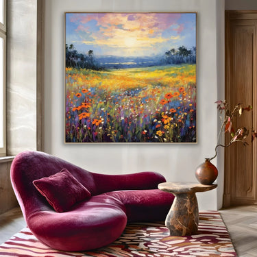 Quadro Stampa su Tela Infinita fioritura - CupidoDesign