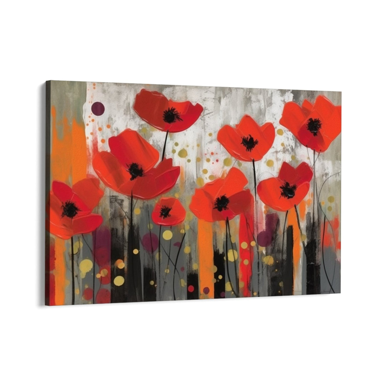 Endless Red Poppies