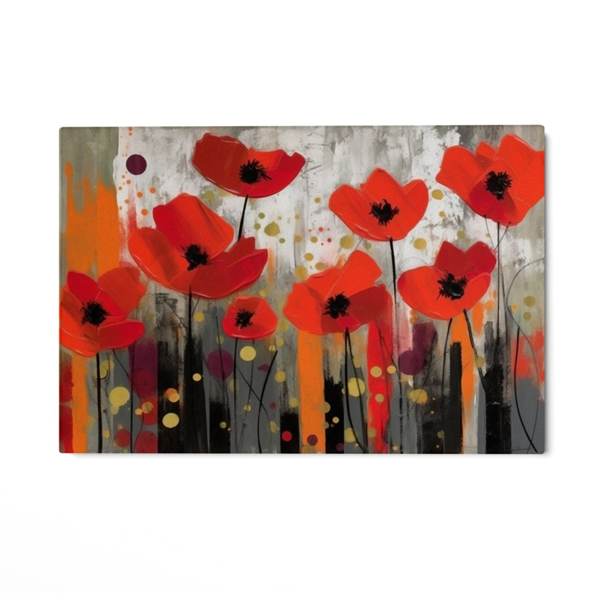 Endless Red Poppies