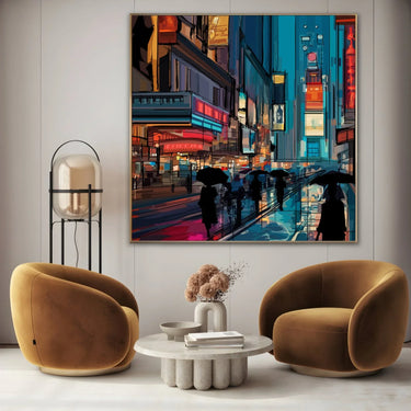 Quadro Stampa su Tela Influenze Galattiche - CupidoDesign