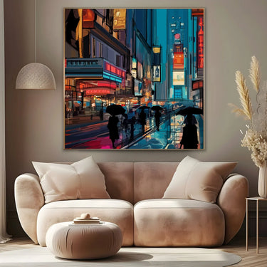 Quadro Stampa su Tela Influenze Galattiche - CupidoDesign