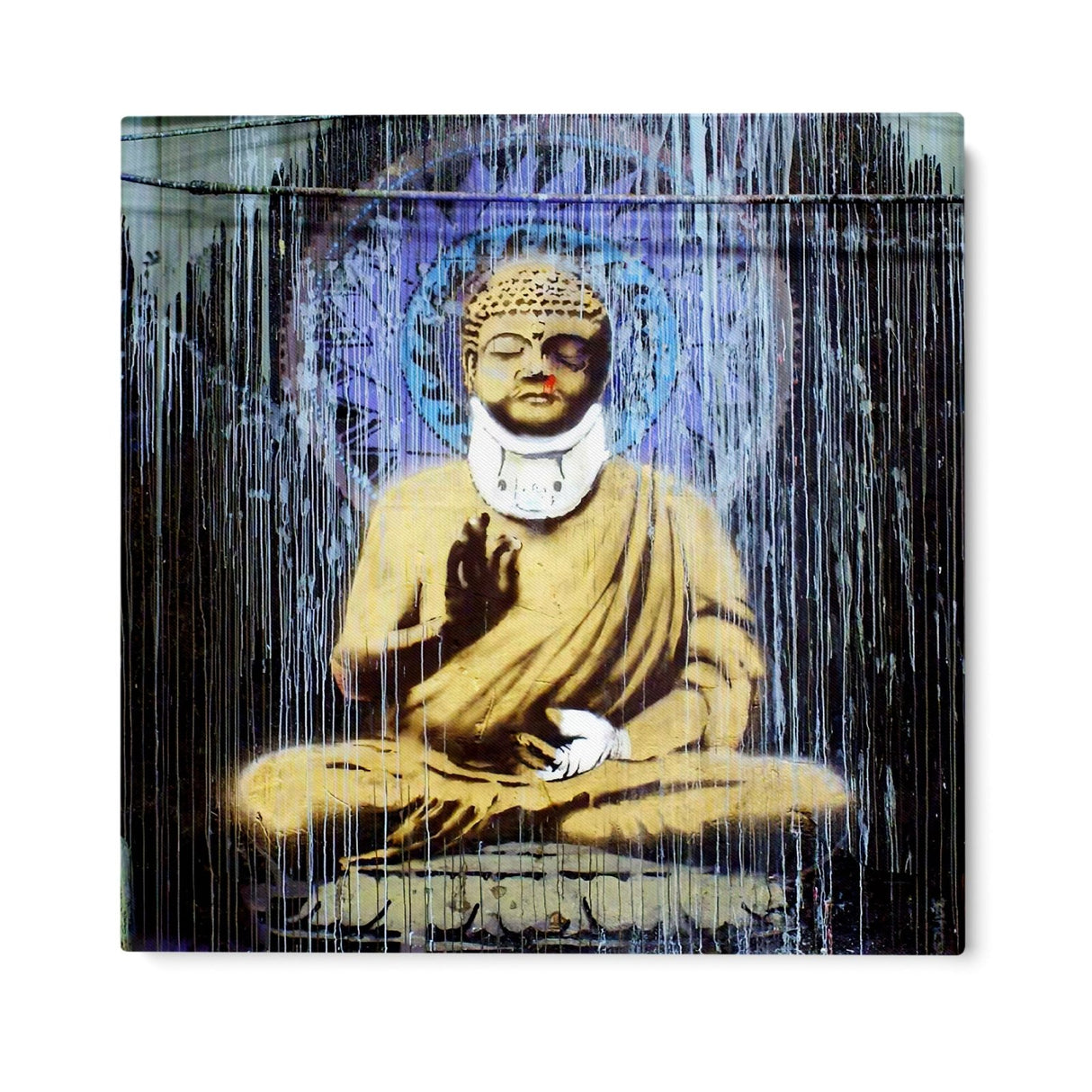 Injured Buddha, Banksy