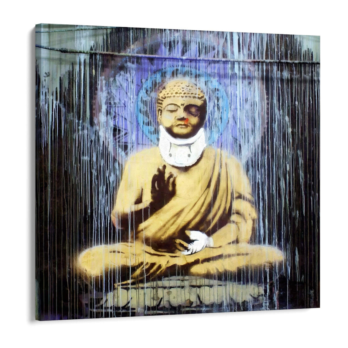 Povrijeđeni Buddha, Banksy