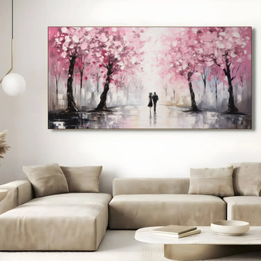 Quadro Stampa su Tela Insieme Delicatamente - CupidoDesign