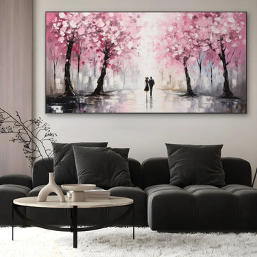 Quadro Stampa su Tela Insieme Delicatamente - CupidoDesign