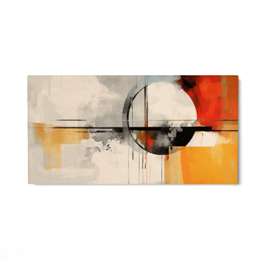 Quadro Stampa su Tela Intersezione di colori e forme - CupidoDesign
