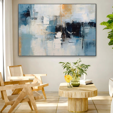 Quadro Stampa su Tela Intimità Celeste - CupidoDesign