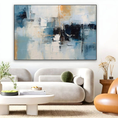 Quadro Stampa su Tela Intimità Celeste - CupidoDesign