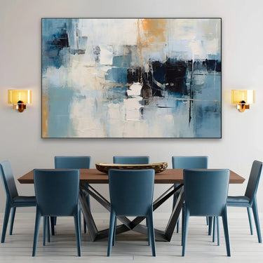 Quadro Stampa su Tela Intimità Celeste - CupidoDesign