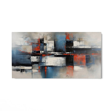 Quadro Stampa su Tela Intreccio astratto - CupidoDesign
