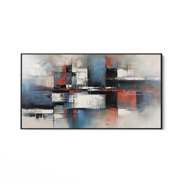 Quadro Stampa su Tela Intreccio astratto - CupidoDesign