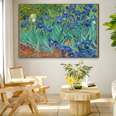Quadro Stampa su Tela Irises 1889, Vincent Van Gogh - CupidoDesign