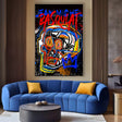 Quadro Stampa su Tela Jean Michel Basquiat Graffiti - CupidoDesign