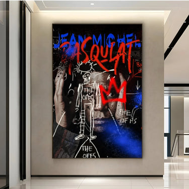 Quadro Stampa su Tela Jean Michel Basquiat Wall Art - CupidoDesign