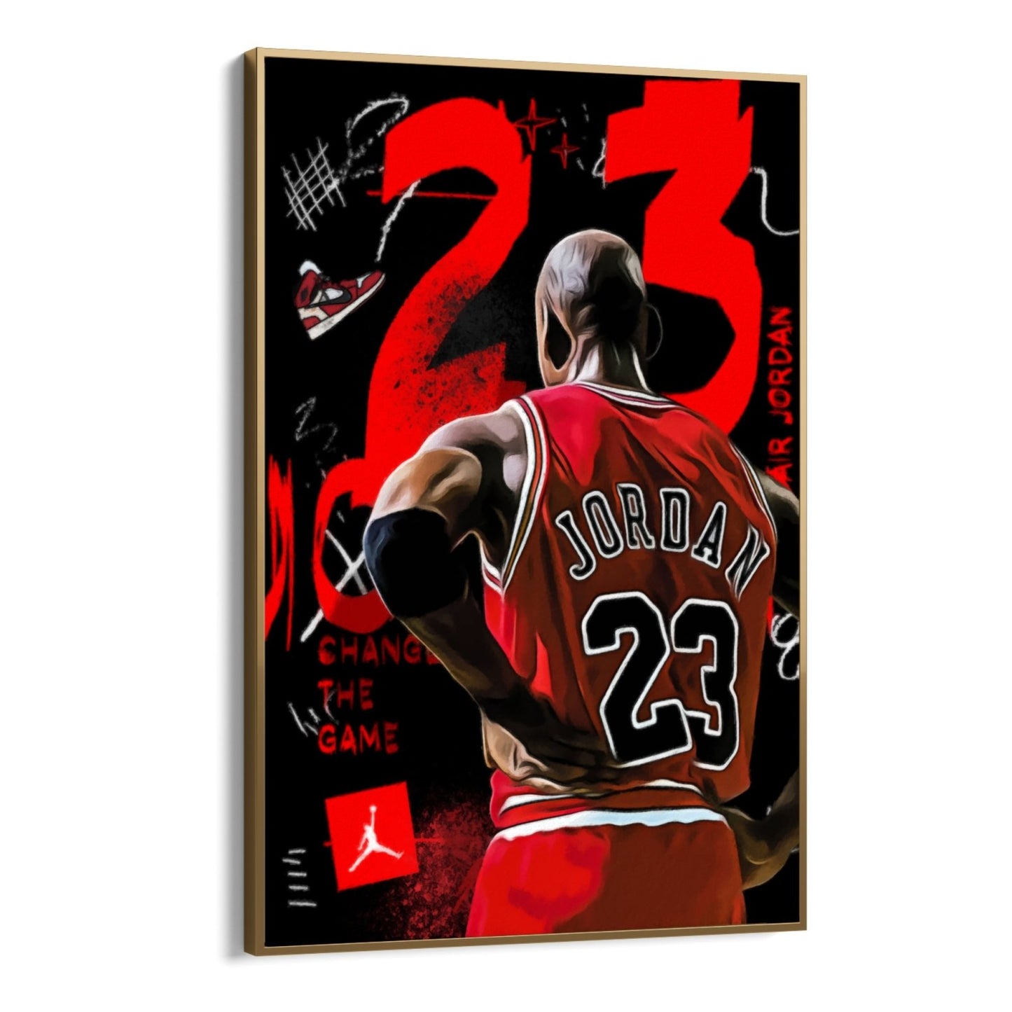 Jordan punainen 23