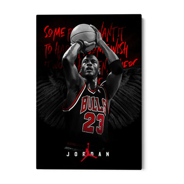 Quadro Stampa su Tela Jordan bulls 23 - CupidoDesign