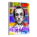 Quadro Stampa su Tela Keith Haring Wall Art - CupidoDesign