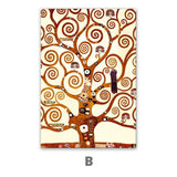 Kiss Life Tree, Klimt CupidoDesign B 40x60cm Stampa Intelaiata - Pronta da appendere