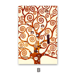 Kiss Life Tree, Klimt - CupidoDesign