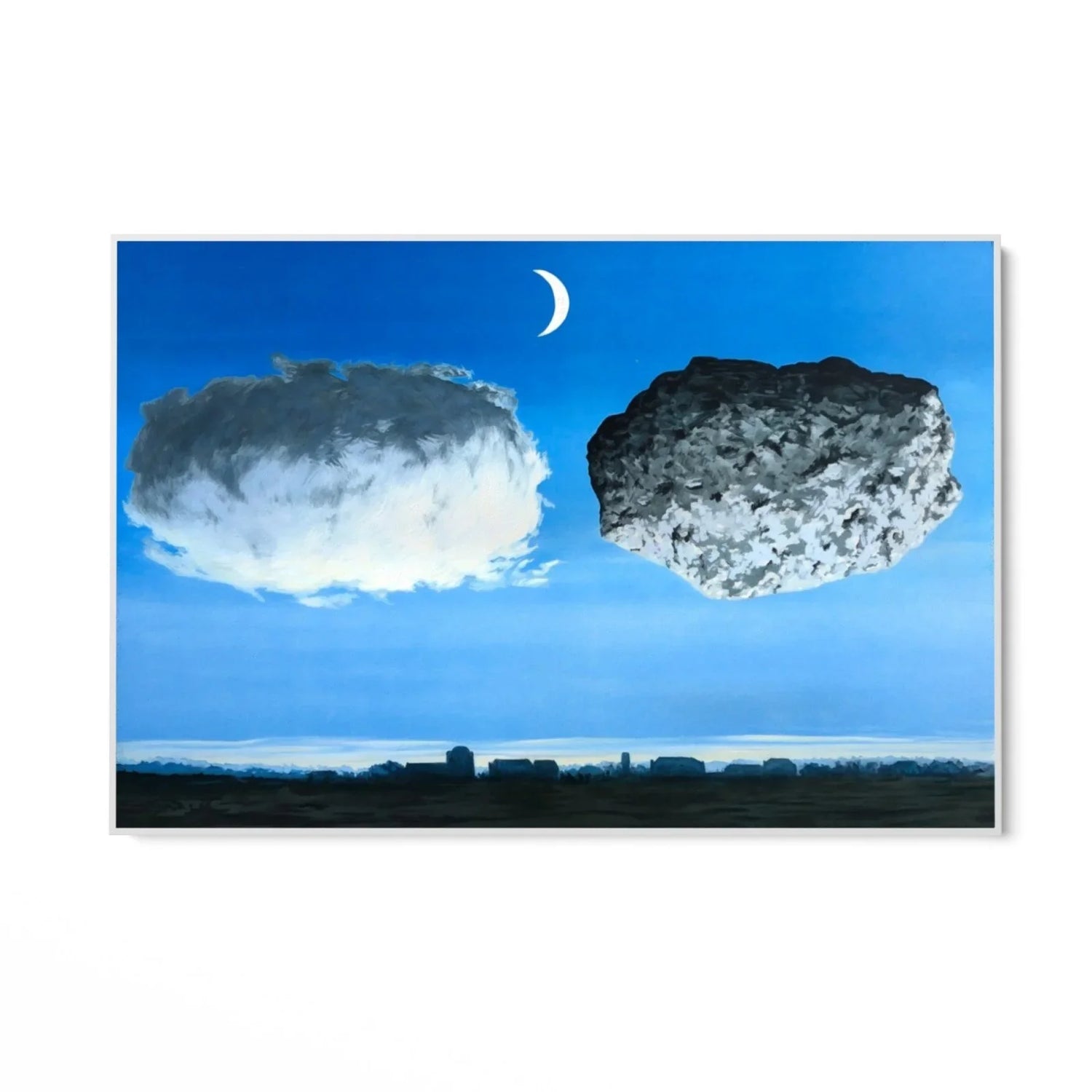 Quadro Stampa su Tela La battaglia delle Argonne, René Magritte - CupidoDesign