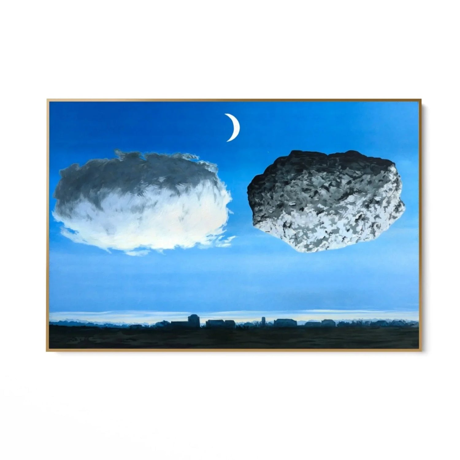 Quadro Stampa su Tela La battaglia delle Argonne, René Magritte - CupidoDesign