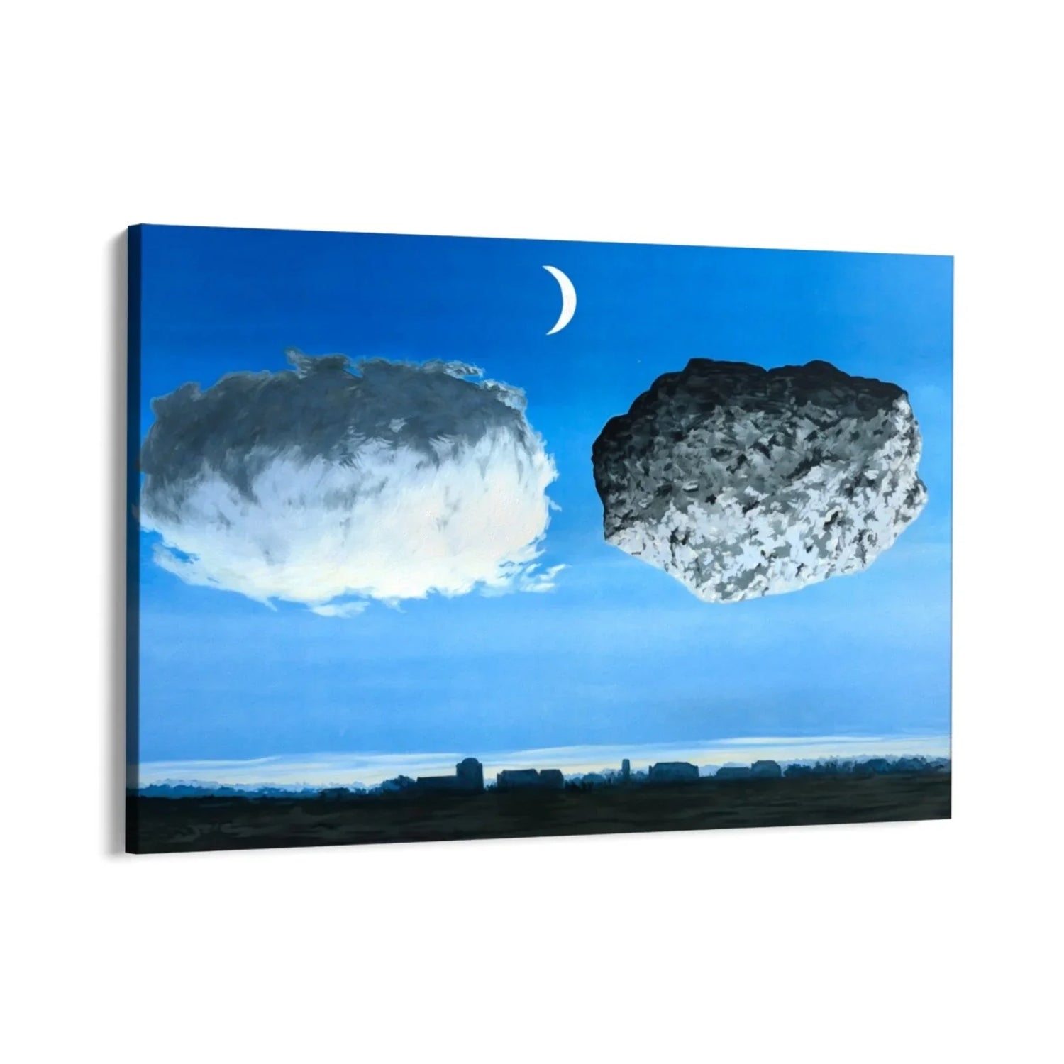 Quadro Stampa su Tela La battaglia delle Argonne, René Magritte - CupidoDesign