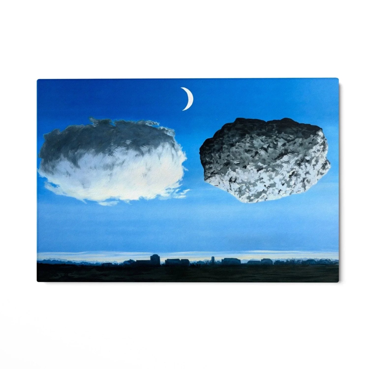 Quadro Stampa su Tela La battaglia delle Argonne, René Magritte - CupidoDesign