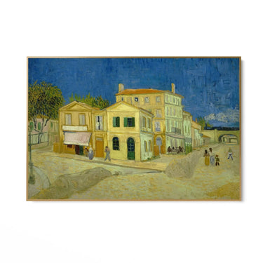 Quadro Stampa su Tela La casa gialla, Vincent Van Gogh - CupidoDesign