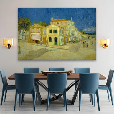 Quadro Stampa su Tela La casa gialla, Vincent Van Gogh - CupidoDesign
