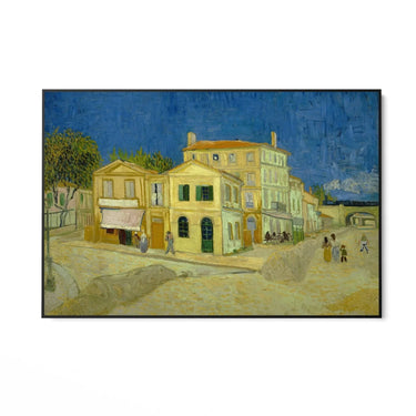 Quadro Stampa su Tela La casa gialla, Vincent Van Gogh - CupidoDesign