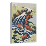 La Cascata del Lavaggio dei Cavalli, Katsushika Hokusai - CupidoDesign