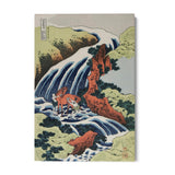 La Cascata del Lavaggio dei Cavalli, Katsushika Hokusai - CupidoDesign