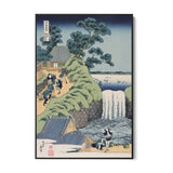 La Cascata di Aoi Heuvel, Katsushika Hokusai - CupidoDesign