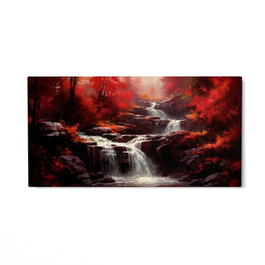 Quadro Stampa su Tela La Cascata Segreta - CupidoDesign
