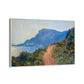 Quadro Stampa su Tela La Corniche vicino Monaco, Claude Monet - CupidoDesign