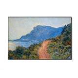 La Corniche vicino Monaco, Claude Monet - CupidoDesign