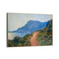 Quadro Stampa su Tela La Corniche vicino Monaco, Claude Monet - CupidoDesign