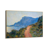 La Corniche vicino Monaco, Claude Monet - CupidoDesign