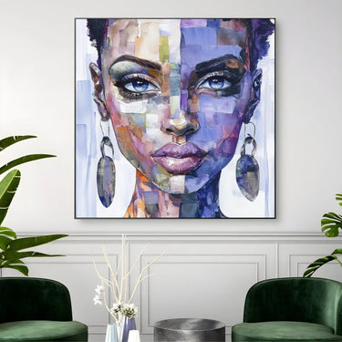 Quadro Stampa su Tela La finestra dell’anima - CupidoDesign