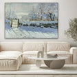 Quadro Stampa su Tela La gazza, Claude Monet - CupidoDesign