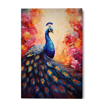 Quadro Stampa su Tela La Maestosità Piumata - CupidoDesign