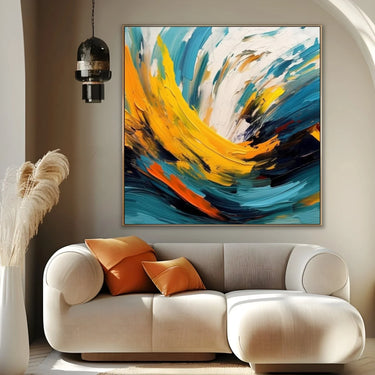 Quadro Stampa su Tela La magia dei colori - CupidoDesign