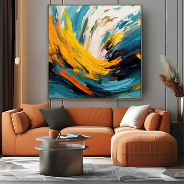 Quadro Stampa su Tela La magia dei colori - CupidoDesign