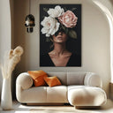 Quadro Stampa su Tela La malinconia delle rose - CupidoDesign