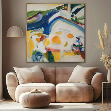 Quadro Stampa su Tela La Mucca, Wassily Kandinsky - CupidoDesign