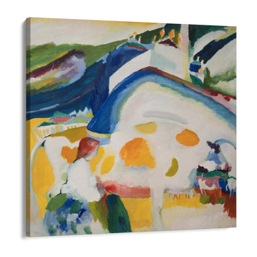 Quadro Stampa su Tela La Mucca, Wassily Kandinsky - CupidoDesign